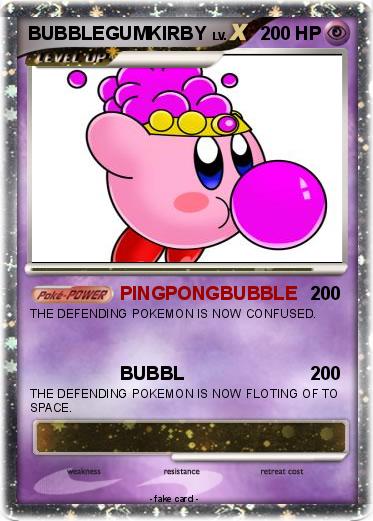 Pokemon BUBBLEGUMKIRBY