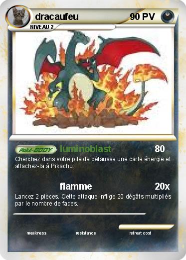 Pokemon dracaufeu