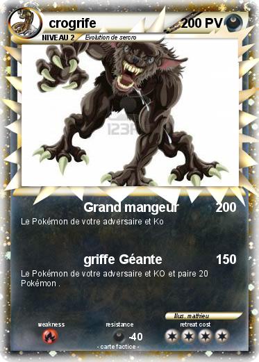 Pokemon crogrife