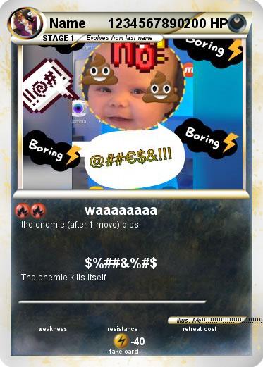 Pokemon Name      1234567890