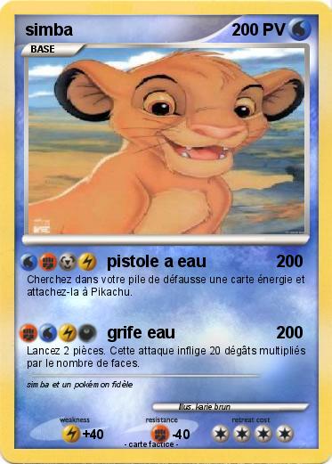 Pokemon simba