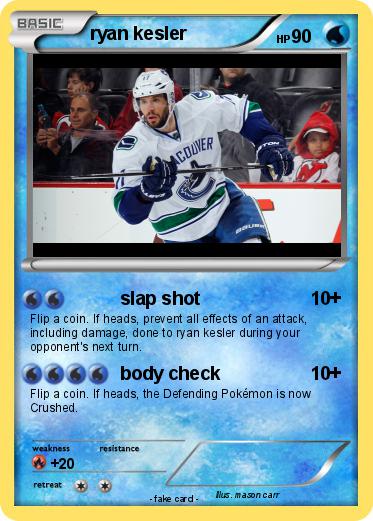 Pokemon ryan kesler