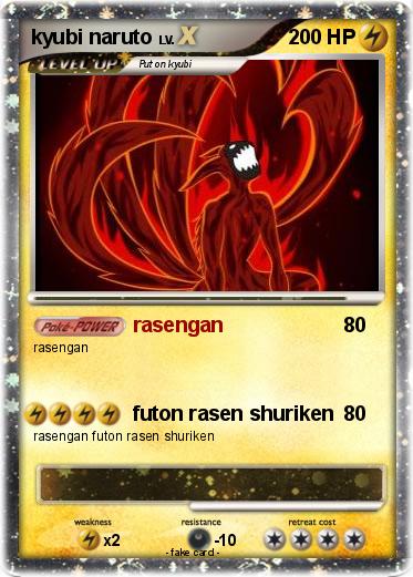 Pokemon kyubi naruto