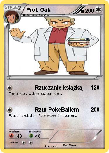 Pokemon Prof. Oak