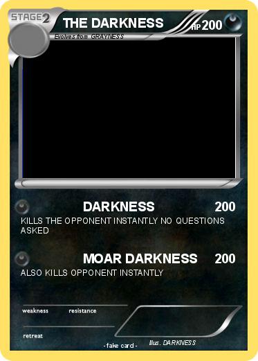 Pokemon THE DARKNESS