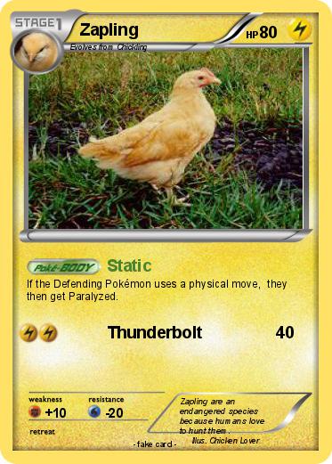 Pokemon Zapling