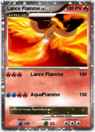 Pokemon Lance Flamme