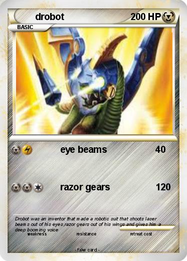 Pokemon drobot
