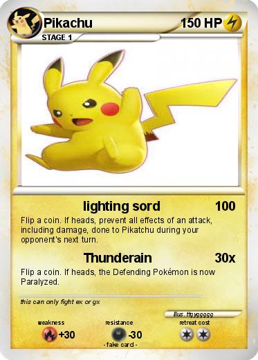 Pokemon Pikachu