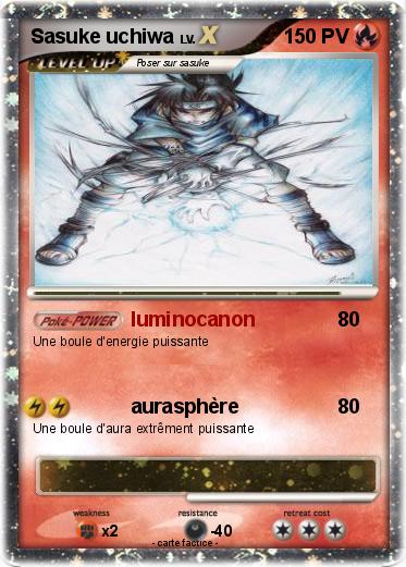 Pokemon Sasuke uchiwa