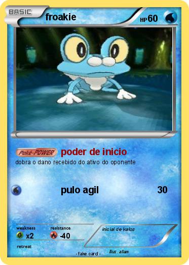 Pokemon froakie