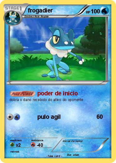 Pokemon frogadier