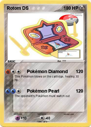 Pokemon Rotom DS
