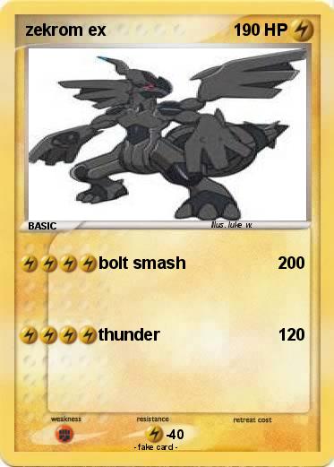 Pokemon zekrom ex