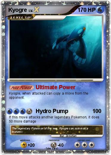 Pokemon Kyogre