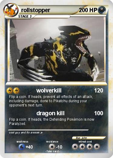 Pokemon rollstopper