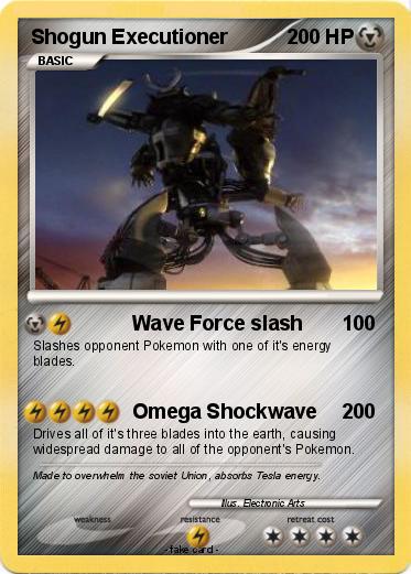 Pokemon Shogun Executioner