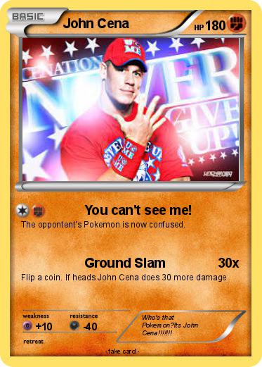 Pokemon John Cena