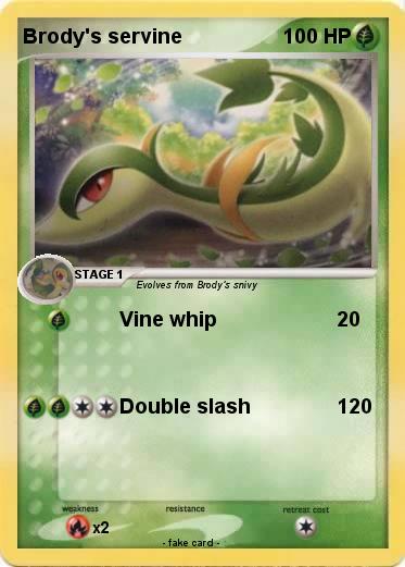 Pokemon Brody's servine