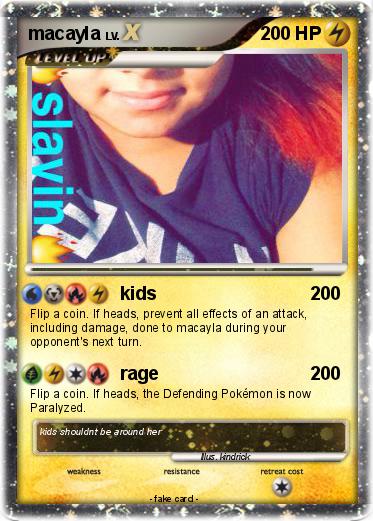 Pokemon macayla