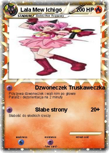 Pokemon Lala Mew Ichigo