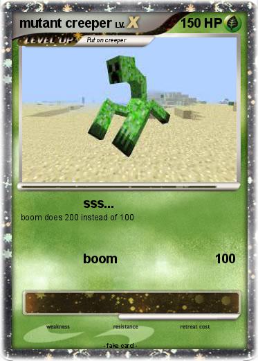 Pokemon mutant creeper