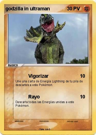 Pokemon godzilla in ultraman