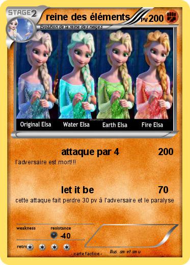 Pokemon reine des éléments