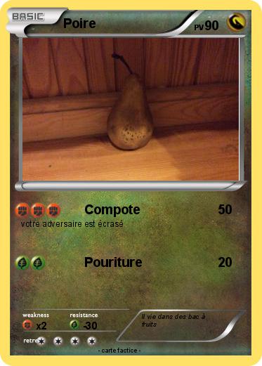 Pokemon Poire