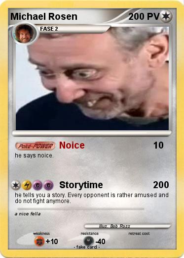 Pokemon Michael Rosen