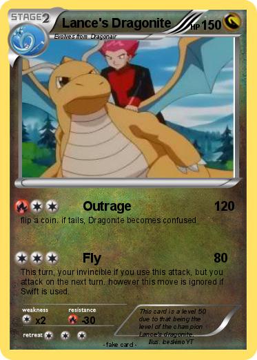 Pokemon Lance's Dragonite