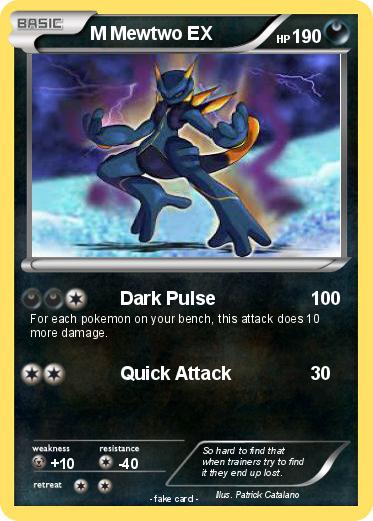 Pokemon M Mewtwo EX
