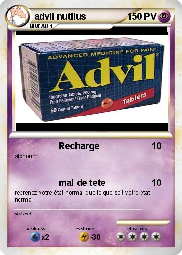 Pokemon advil nutilus
