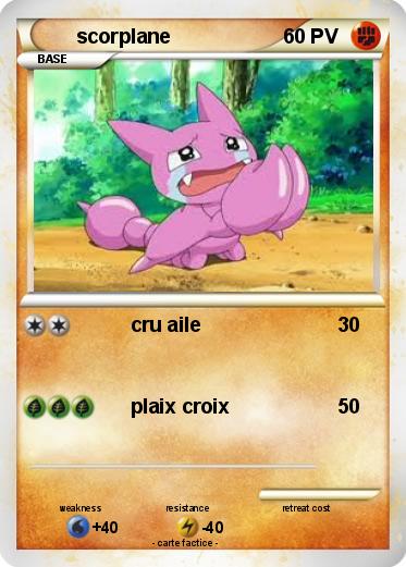 Pokemon scorplane