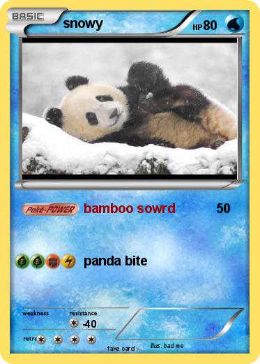 Pokemon snowy