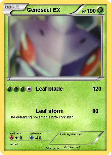 Pokemon Genesect EX