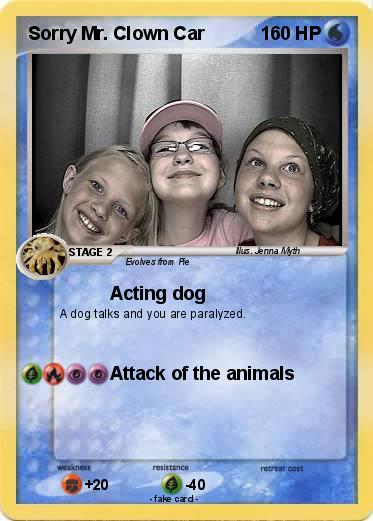 Pokemon Sorry Mr. Clown Car