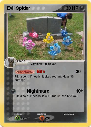 Pokemon Evil Spider