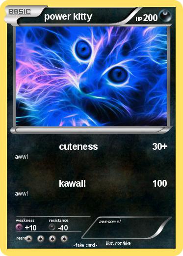 Pokemon power kitty
