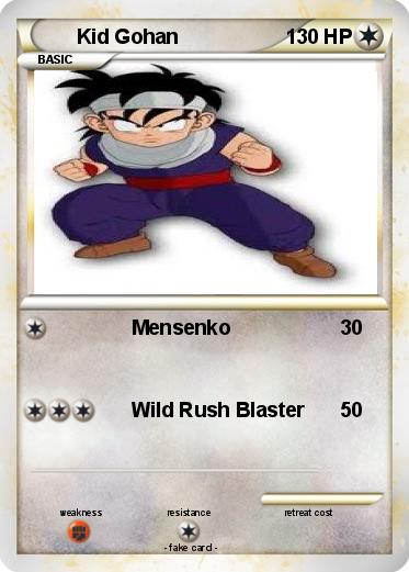 Pokemon Kid Gohan
