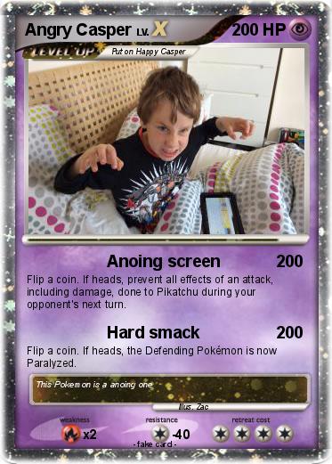 Pokemon Angry Casper