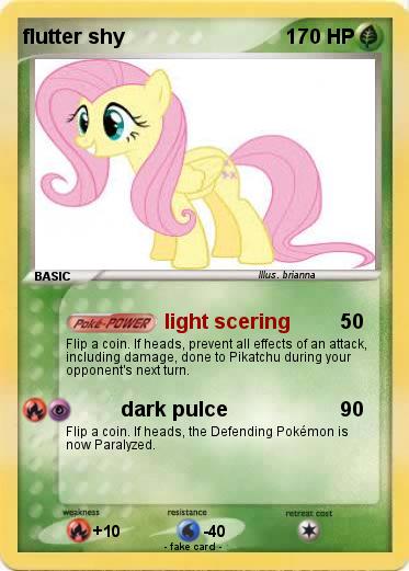 Pokemon flutter shy
