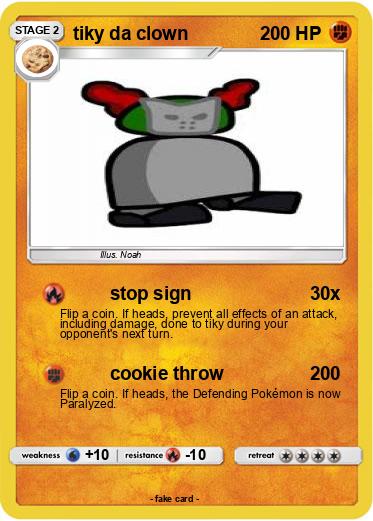 Pokemon tiky da clown