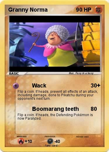 Pokemon Granny Norma