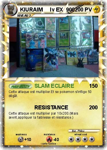 Pokemon KIURAIM     lv EX  900