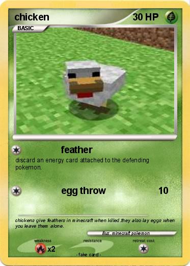 Pokemon chicken
