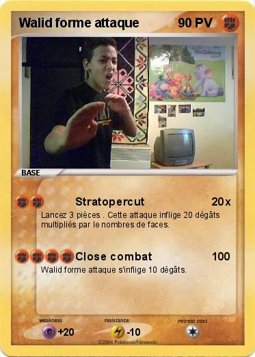 Pokemon Walid forme attaque