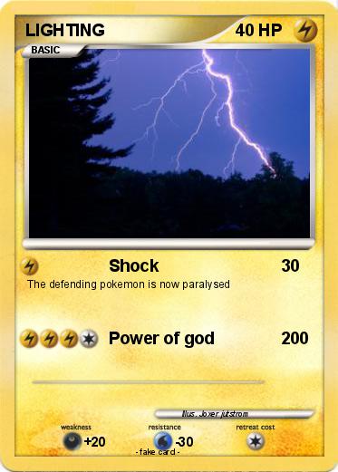 Pokemon LIGHTING