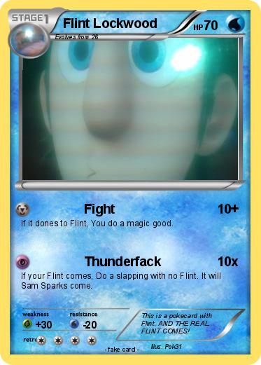 Pokemon Flint Lockwood