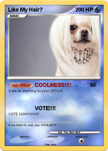 Pokemon Like My Hair?